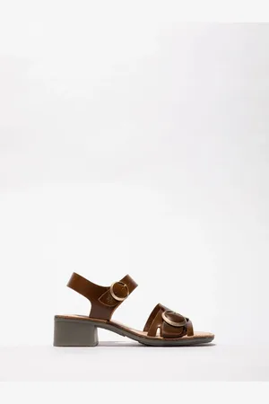 Fly London Ebli Block Heel Sandals AU 6 (EU 37)