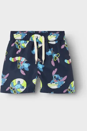 NAME IT Disney Lilo and Stitch Long Swim Shorts 2