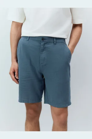 Next Linen Rich Elasticated Waist Chino Shorts 46W x 31L (UK 46 R)