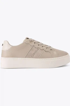Carvela Castella Taupe Trainers AU 9 (EU 40)