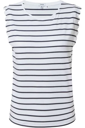 Tog 24 White Womens Katie 100% Cotton Vest AU 14