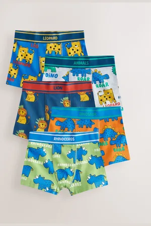 Next Primary Animals Boxers Trunks 5 Pack (1.5-12yrs) 9
