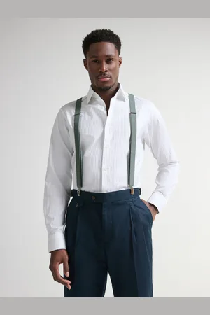 Next Sage Green Slim Braces One