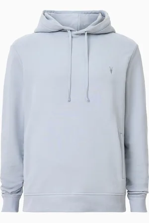 AllSaints AllSaints Blue 100% Organic Cotton Raven Oth Hoodie L
