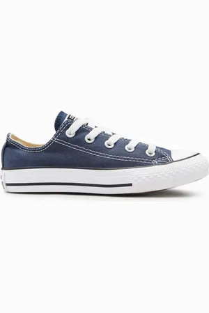 Converse Navy Blue Chuck Taylor All Star Ox Junior Trainers AU 12 (EU 30.5)