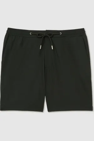 Reiss Newmark Textured Drawstring Shorts 32