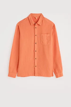 Seasalt Cornwall Mens Curator 100% Linen Shirt medium