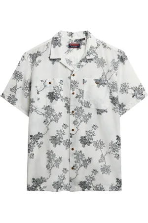Superdry Hawaiian Print Shirt S