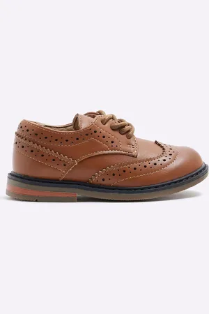 River Island Boys Brogue Shoes AU 8 (EU 25.5)