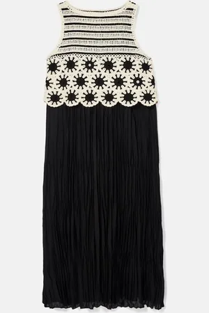 mint&berry Crochet Midi Dress XS