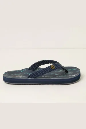 Fat Face Navy Bay Flip Flops AU 10 (EU 42)