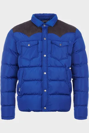 Penfield Mens Blue Contrast Yoke Jacket XL