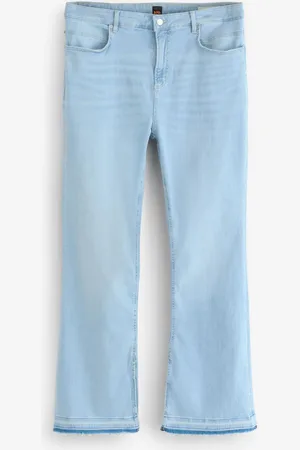 HUGO BOSS Blue Light Wash Bootcut Stretch Denim Jeans