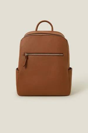 Accessorize Natural Smart Zip Around Backpack One