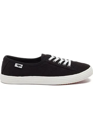 Rocket Dog Chow Elsie Eyelet Black Trainers AU 5 (EU 36)