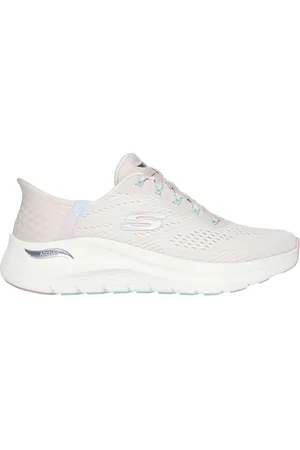 Skechers White/Cream Arch Fit 2.0 Easy Chic Trainers AU 7 (EU 38)