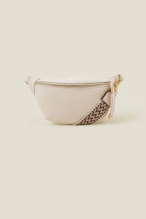 Accessorize Cream Sling Bum Bag One