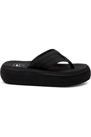 Rocket Dog Sandy Flip-Flops Black Sandals AU 9 (EU 40)