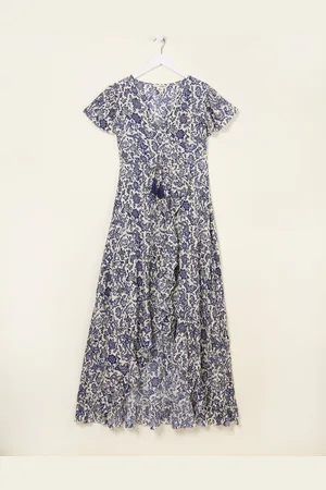 Fat Face FatFace Erin Beachwear Wrap Dress 18