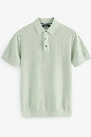 Remus Slim Fit 100% Cotton Interest Fabric Polo Shirt xlarge