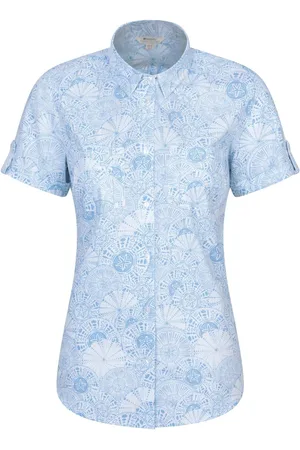 Mountain Warehouse Womens Coconut Short Sleeve 100% Cotton Shirt 12