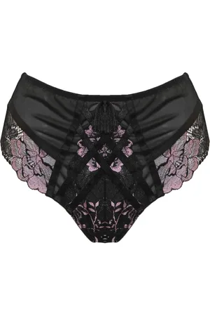 Pour Moi Black After Hours High Waist Briefs AU 10