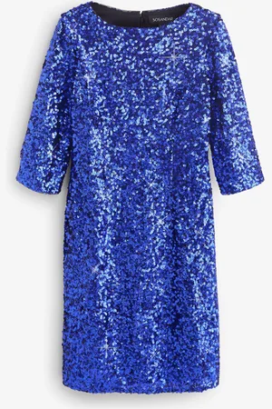 Sosandar Sequin Stretch Shift Dress AU 10