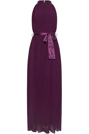 Long Tall Sally Halterneck Pleated Dress AU 16 Tall