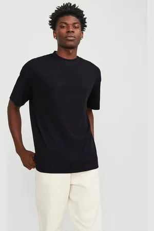 JACK & JONES Black Loose Fit T-Shirt small
