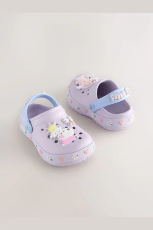 Next Lilac Purple Peppa Pig License Clogs AU 3 (EU 19)