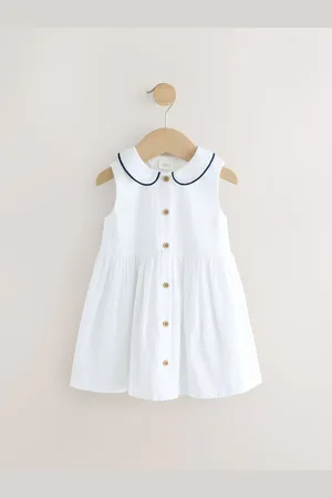 Next Sleeveless Collar Summer Dress (3mths-10yrs) 5