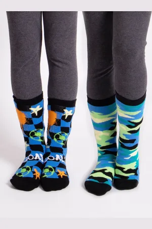 Totes Blue Toasties Kids Original Socks 7
