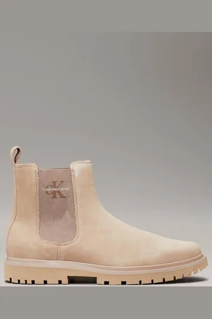 Calvin Klein Brown Eva Mid Iconic Chelsea Boots AU 11 (EU 45)