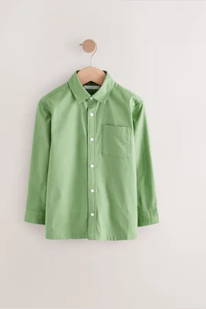 Next Relaxed Fit Long Sleeve Oxford Shirt (3-16yrs) 8 Years (128 cm)