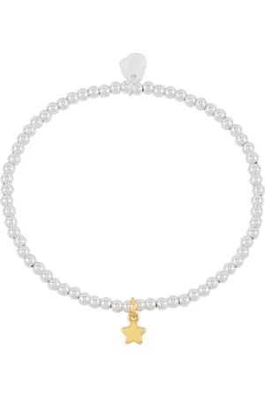 ESTELLA BARTLETT Gold Tone Puffed Star Sienna Bracelet One