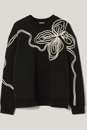 Jigsaw Black Cornelli SweatShirt S