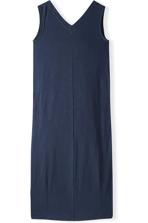 CELTIC & CO. Slub Jersey 100% Cotton Midi Dress 16