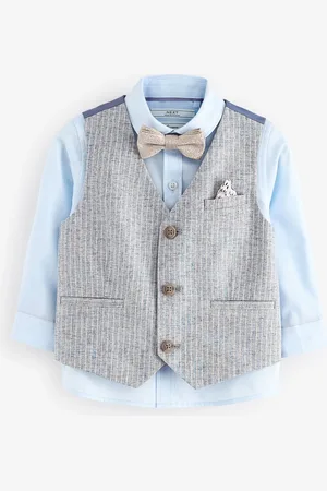 Next Waistcoat Set With Shirt And Bow Tie (3mths-7yrs) 9