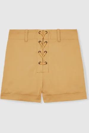 Reiss Clement Cotton Lace-Up Shorts 5