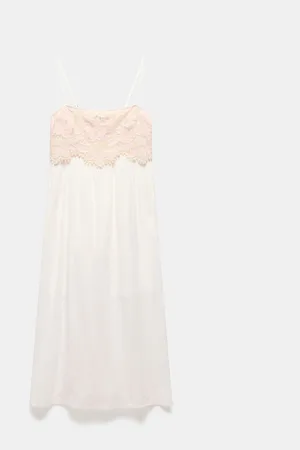 mint&berry Crochet Trim Maxi Dress XL