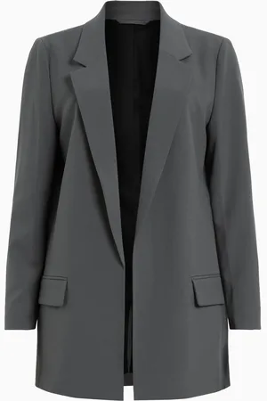AllSaints AllSaints Grey Aleida Tri Blazer AU 16