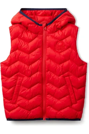Benetton Younger Boys Puffer Gilet 4