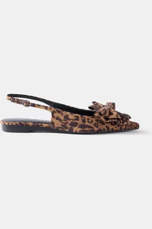 mint&berry Leopard Print Flat Shoes eu355uk3