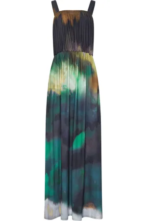 Long Tall Sally Blurred Ombre Strappy Midaxi Dress AU 12 Tall