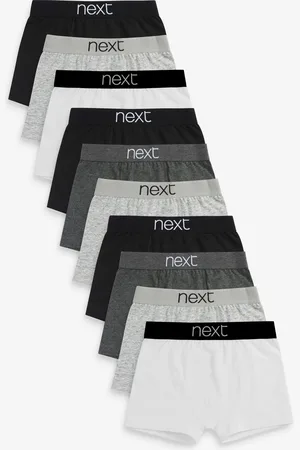 Next Grey/Black/White Trunks 10 Pack (2-16yrs) 3