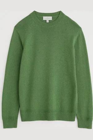Seasalt Cornwall Green Mens Moorstone Knitted Jumper M