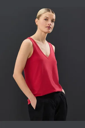 Next Red Modal Slouch Vest XXL