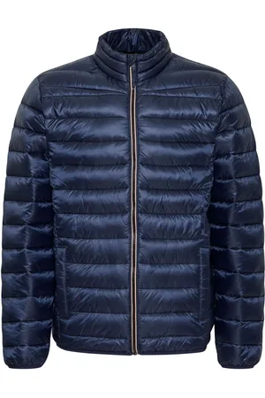 Blend Blue Metallic Coated Jacket S