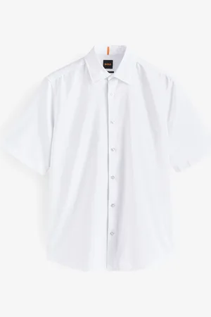 HUGO BOSS Regular Fit Short Sleeve 100% Cotton Shirt XL