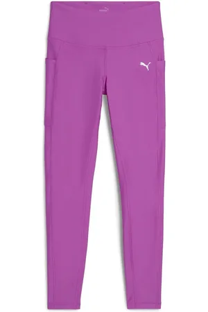 PUMA Purple Womens Velocity Running Tights Leggings L